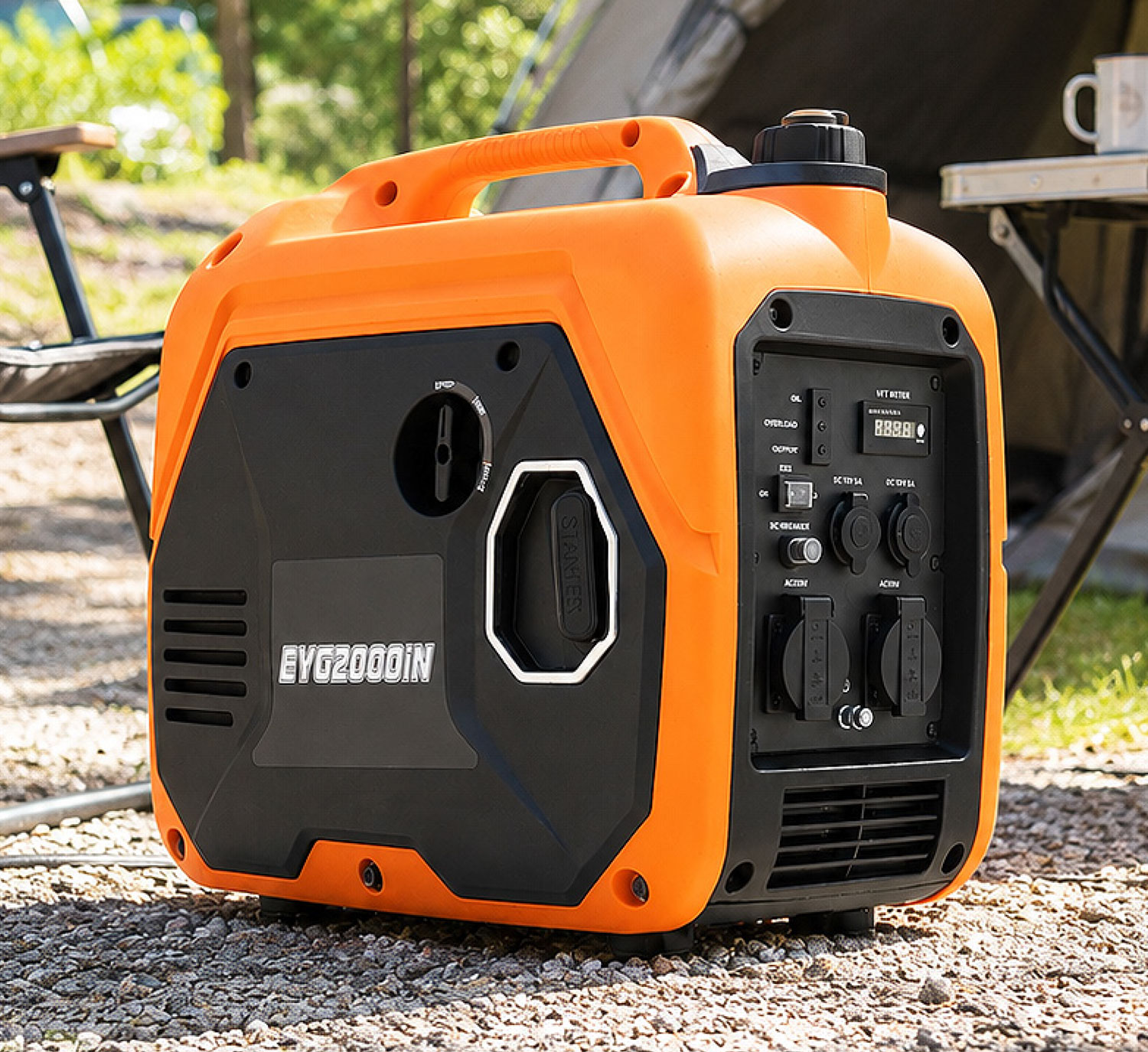 Notstromgenerator 2100 Watt mit Digital Display