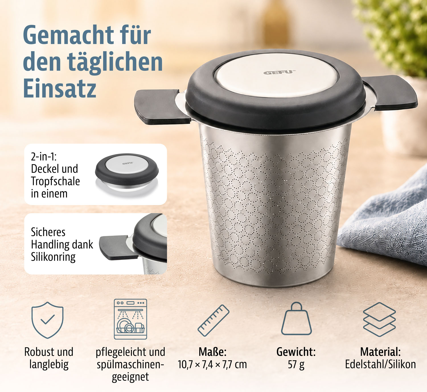 GEFU� Teefilter SAVORO01