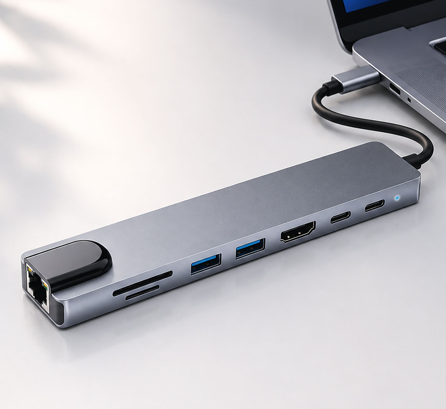 Multiport-Adapter 8-in-1 type C auf HDMI