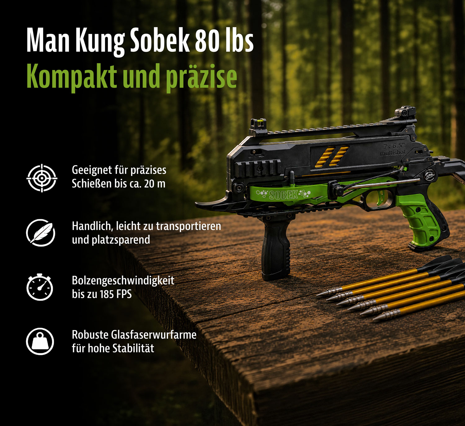 Pistolenarmbrust Man Kung Sobek 80 lbs01