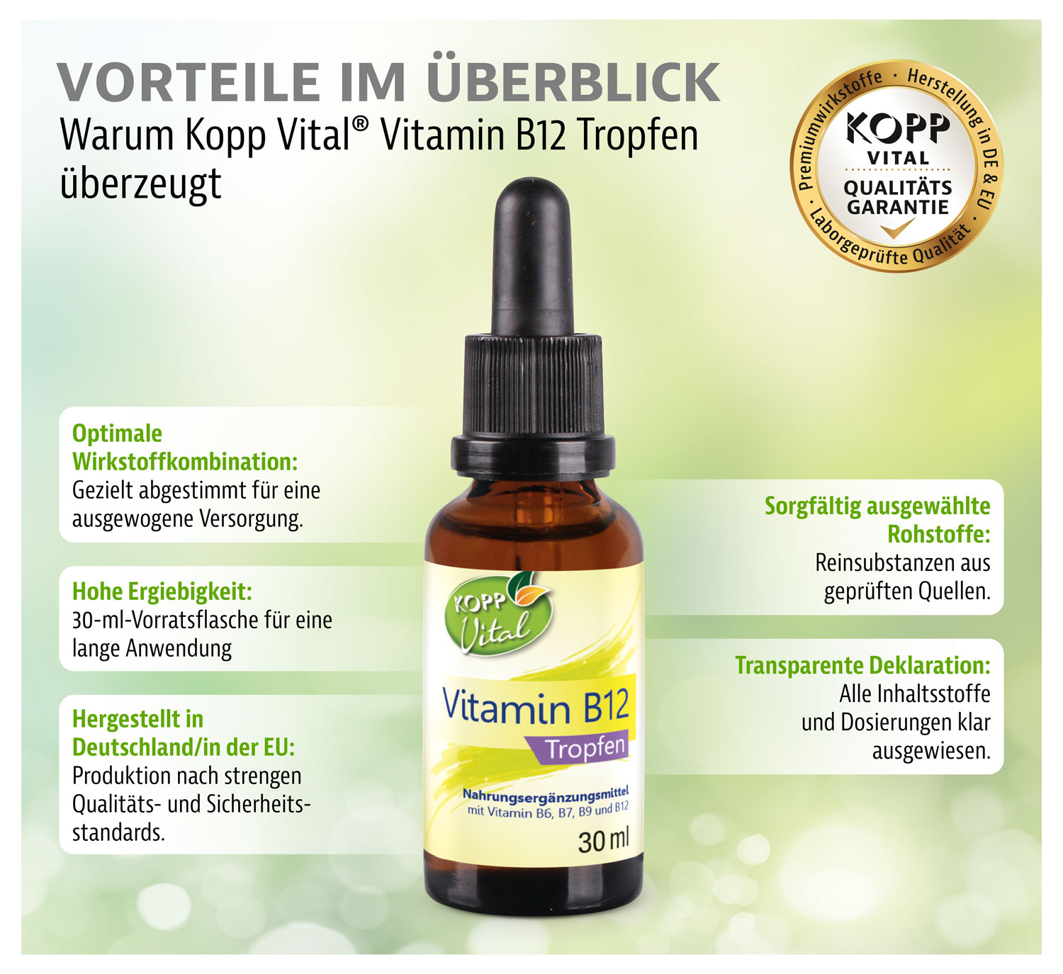 Kopp Vital� Vitamin B12 Tropfen / 23,5 �g / 30 ml01