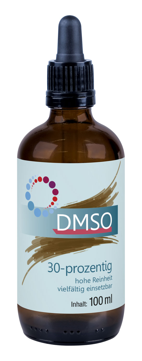 Kopp DMSO 30-prozentig 100 ml / 99,9% rein / Ph. Eur. / Pipettenflasche
