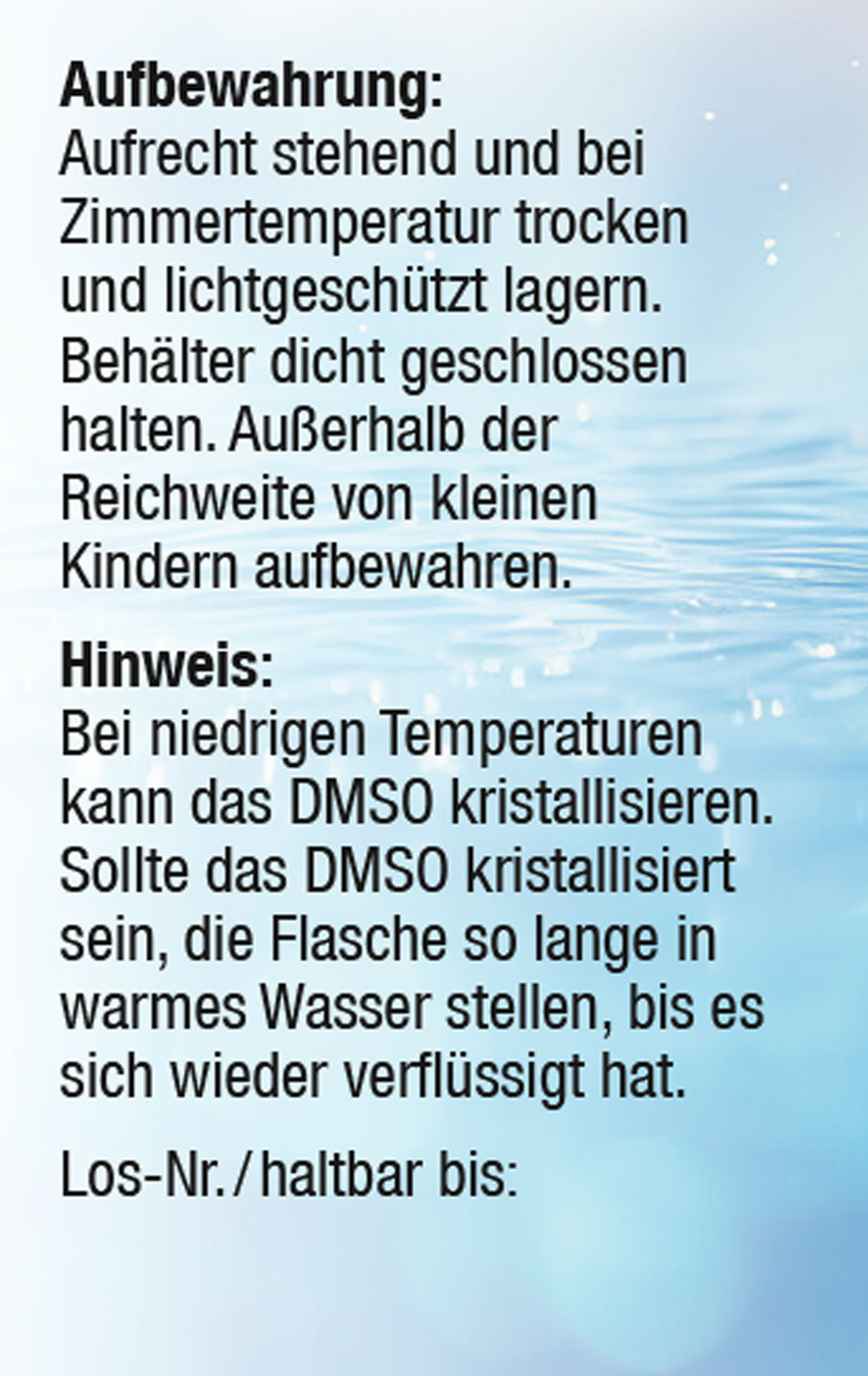 Kopp DMSO 15-prozentig in Natriumchloridl�sung 30 ml / 99,9% rein / Ph. Eur. / Pipettenflasche02