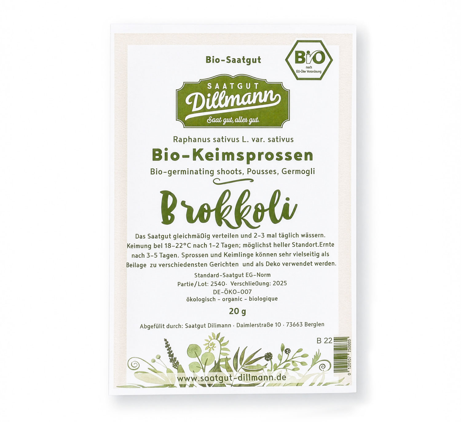 Bio-Keimsprossen Nachf�llpack01