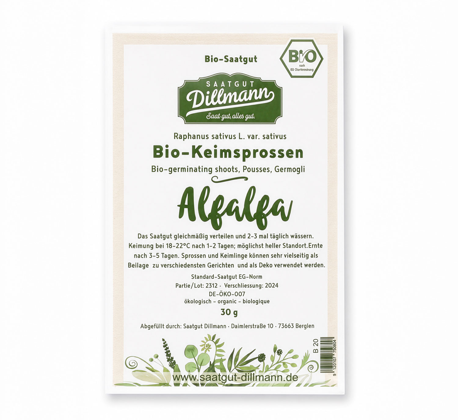 Bio-Keimsprossen Nachf�llpack03