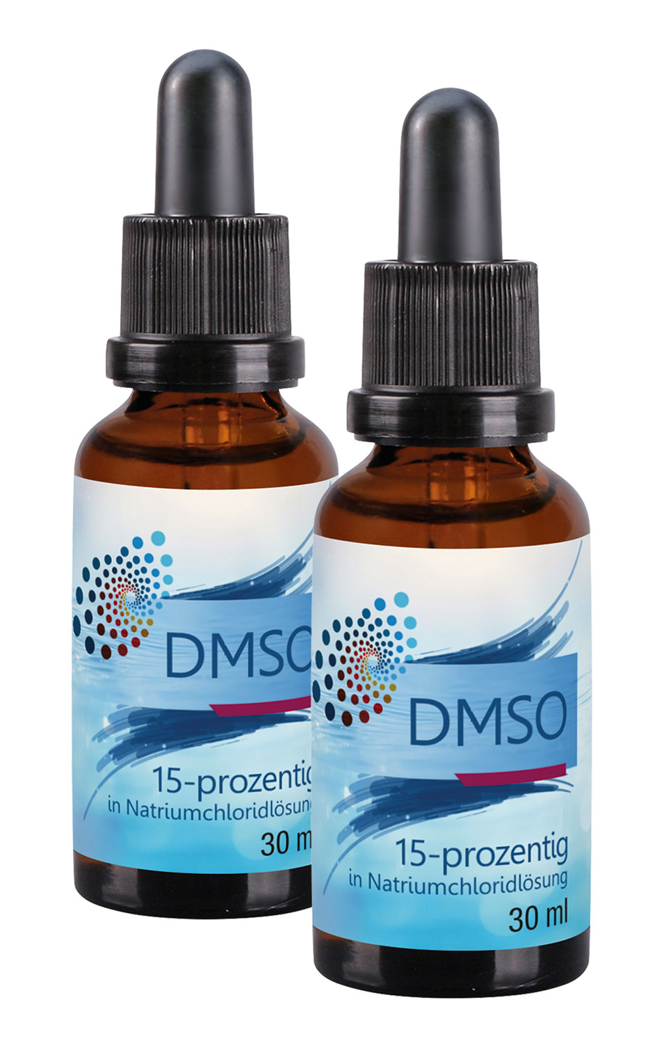 Kopp DMSO 15-prozentig in Natriumchloridl�sung 30 ml / 99,9% rein / Ph. Eur. / Pipettenflasche