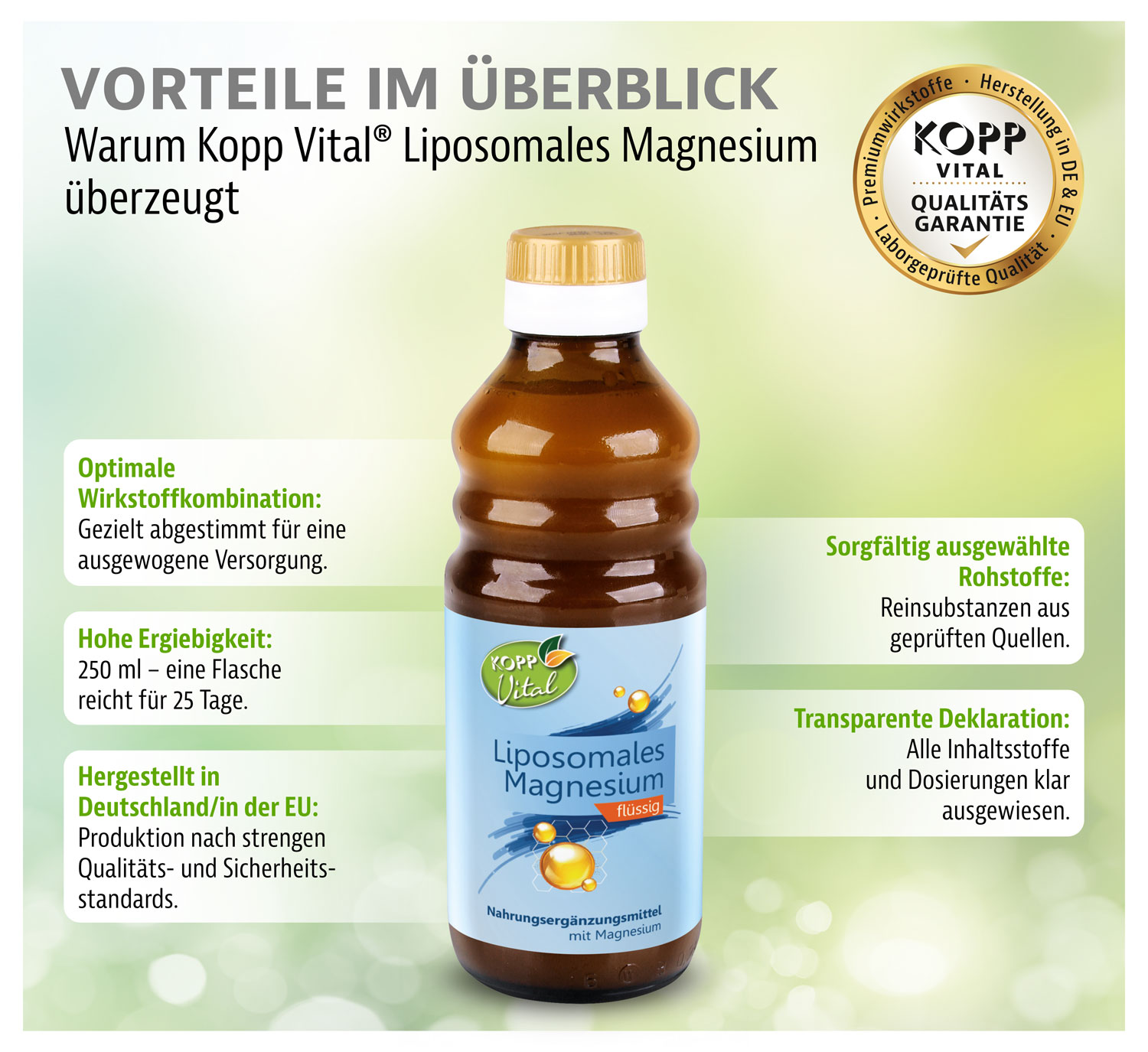 Kopp Vital� Liposomales Magnesium / 100 mg / 250 ml02