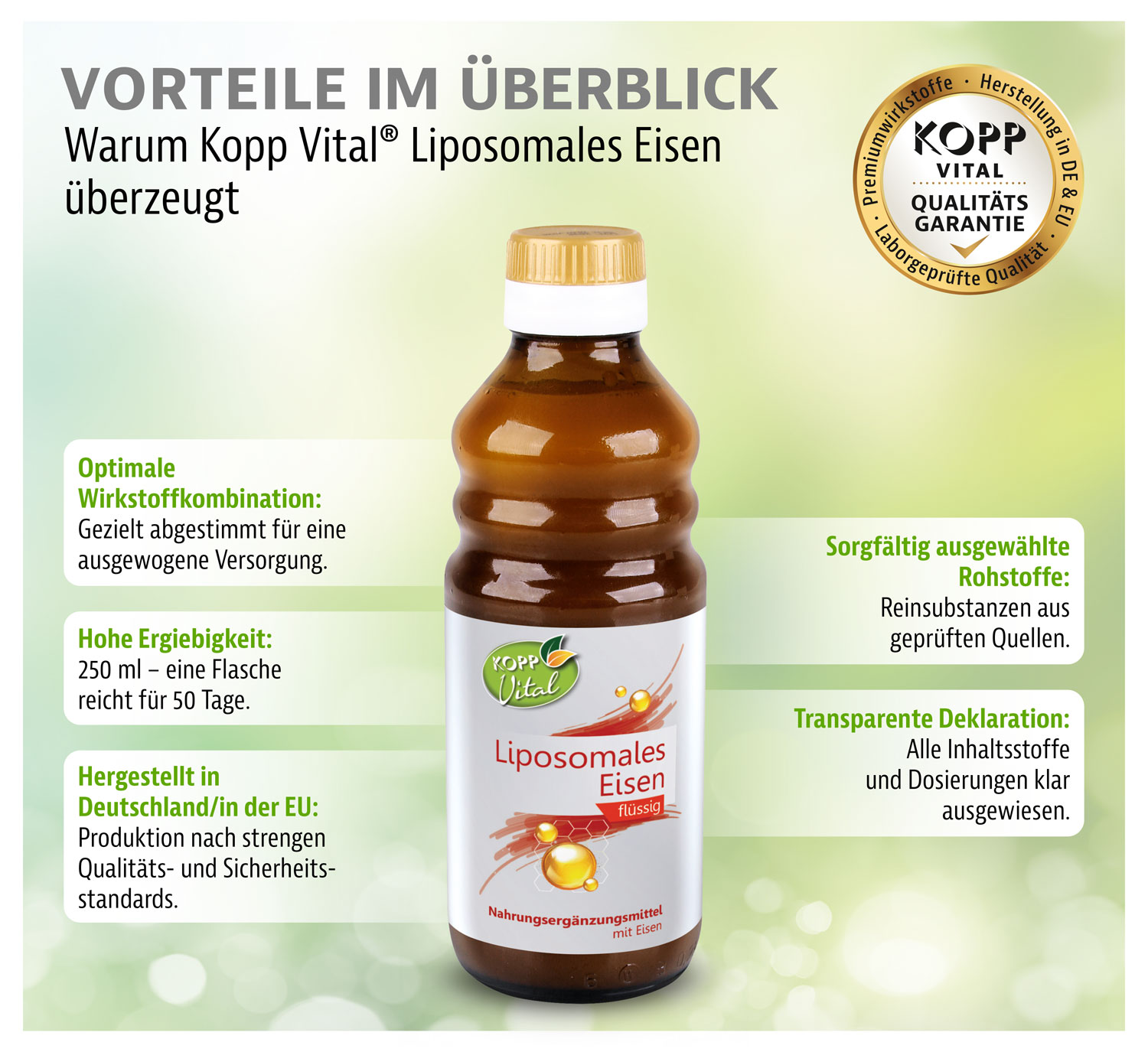 Kopp Vital� Liposomales Eisen / 30 mg / 250 ml02