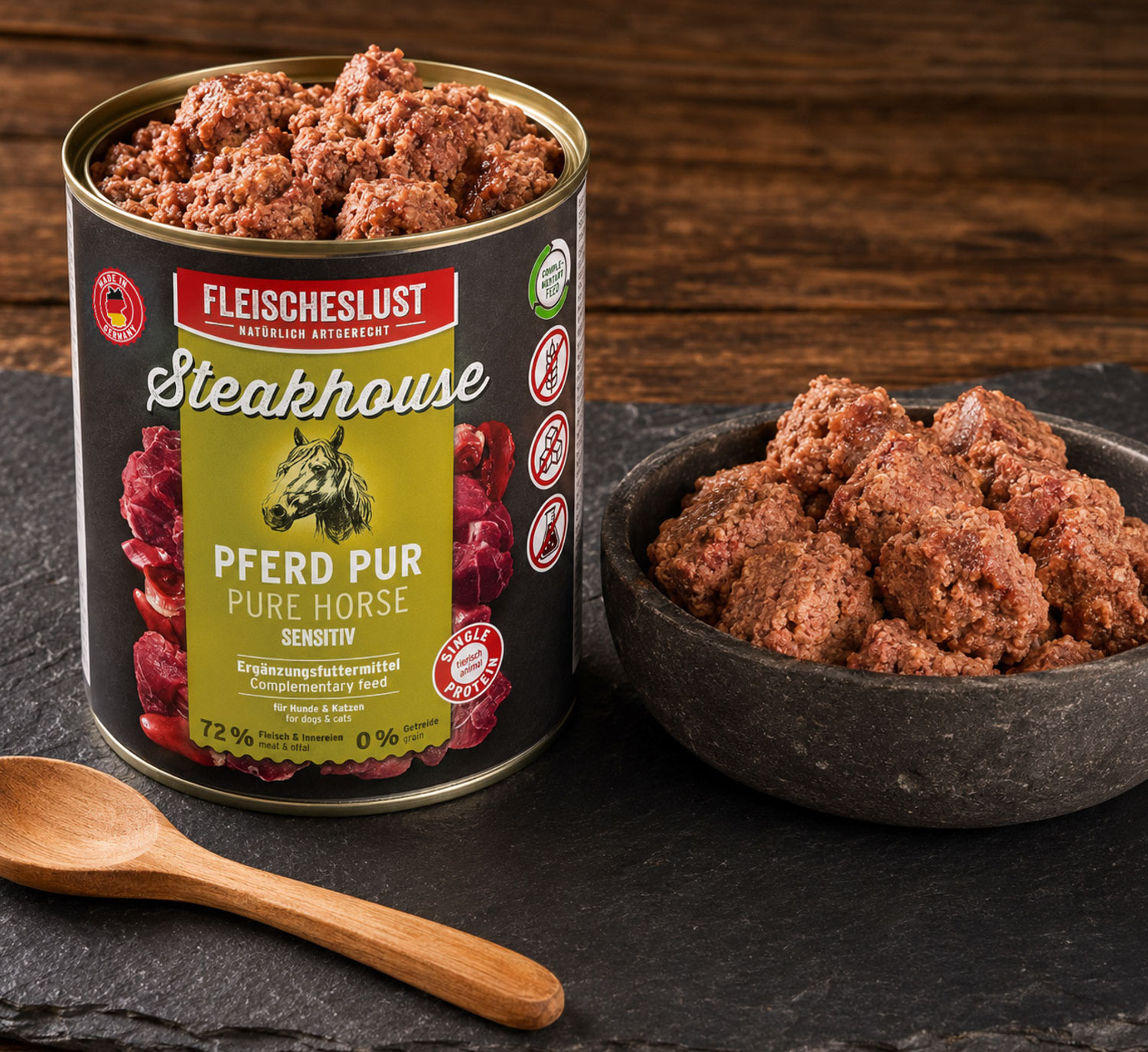 6er-Pack Fleischeslust Steakhouse Dose �Rind pur�01
