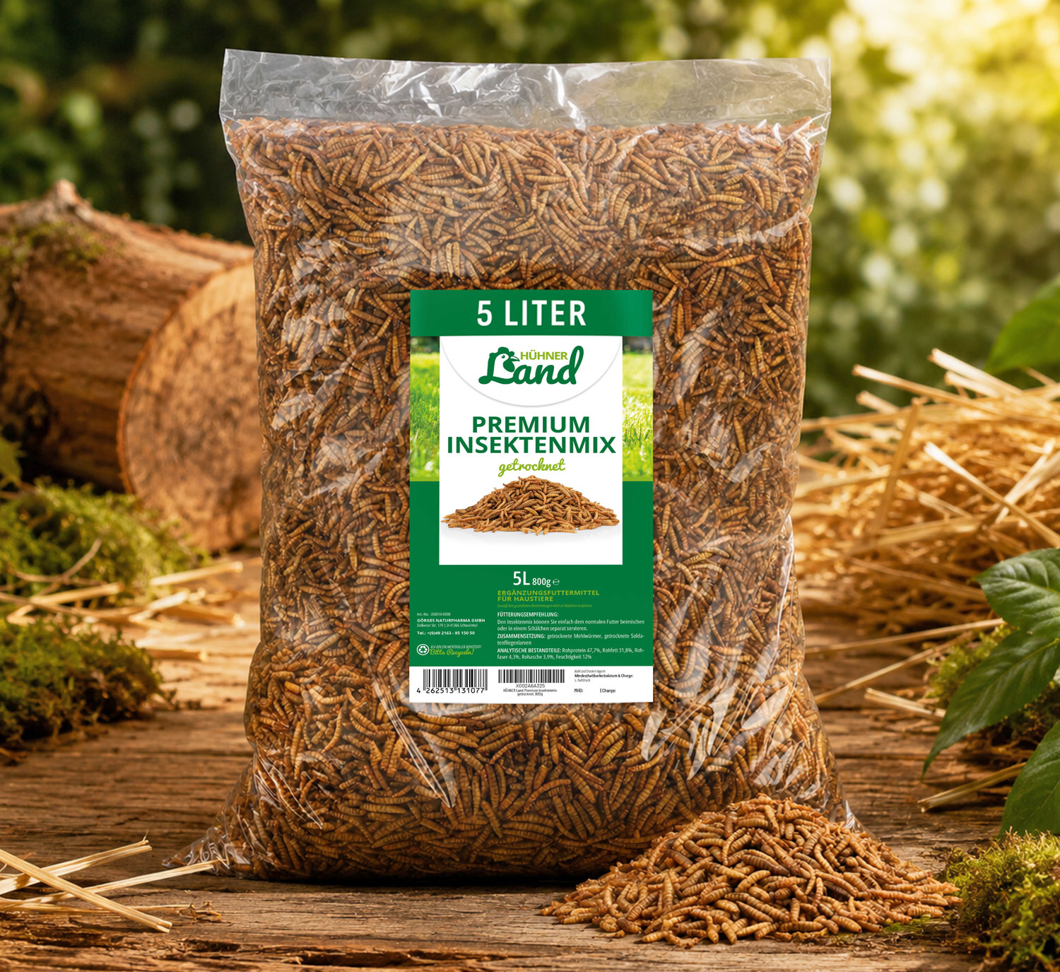 Insektenmix f�r Heim- und Wildtiere