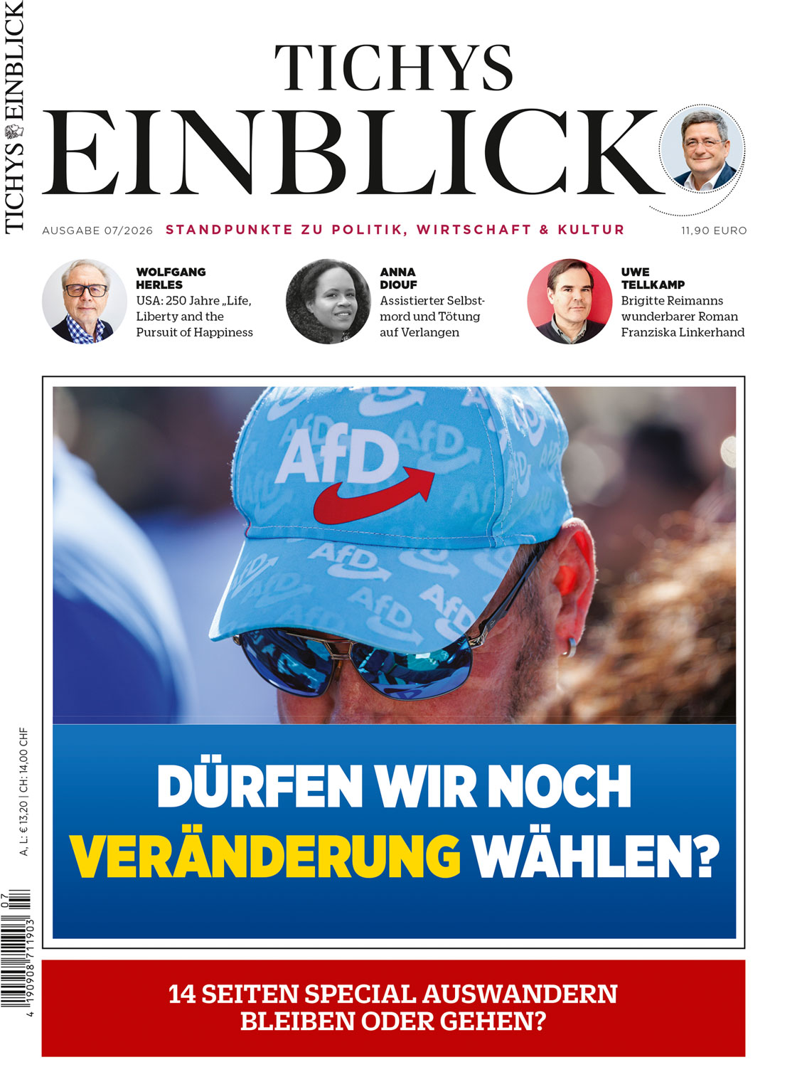 Tichys Einblick Ausgabe 07/2026