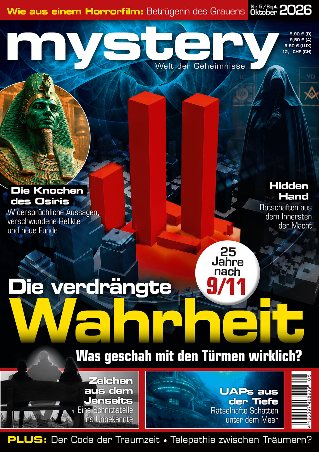 mystery - Ausgabe Nr. 5 Sept./Okt. 2026