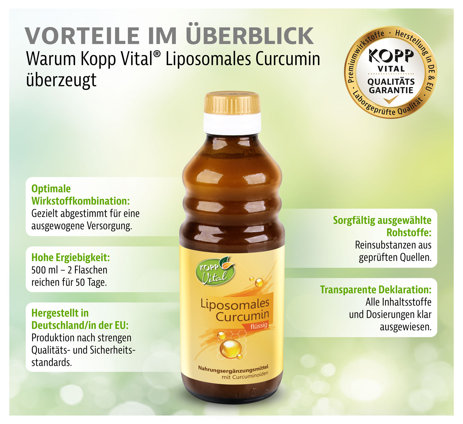 Kopp Vital� Liposomales Curcumin / 200 mg / 250 ml02