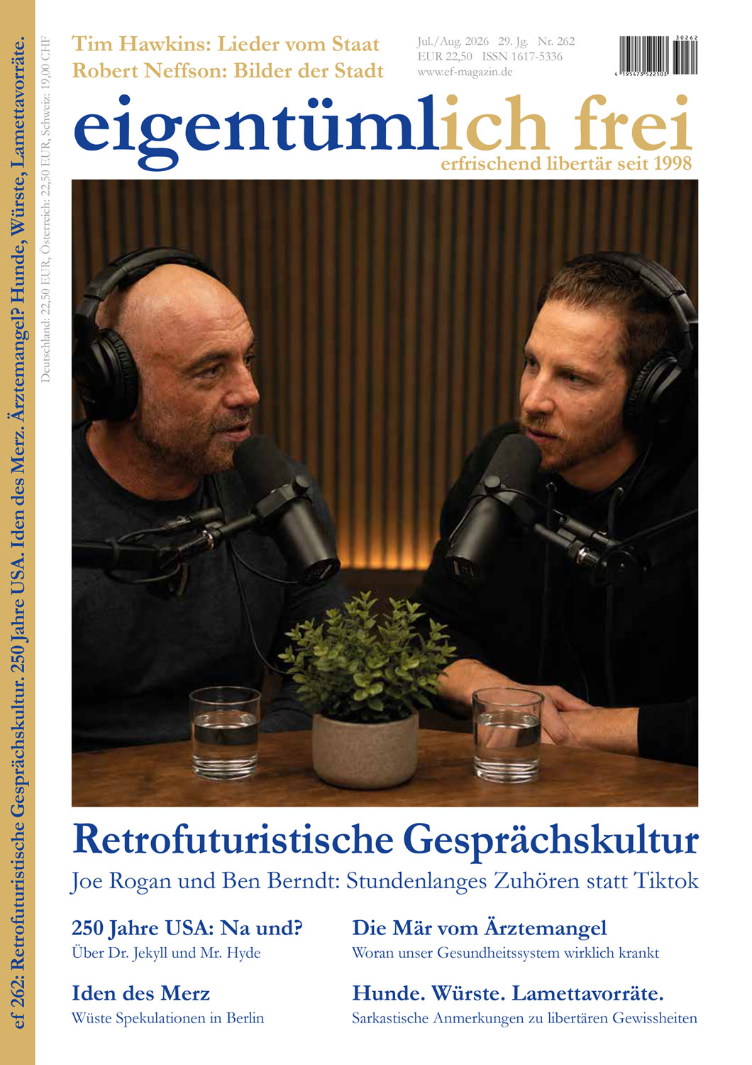eigent�mlich frei Nr. 262 Juli/August 2026