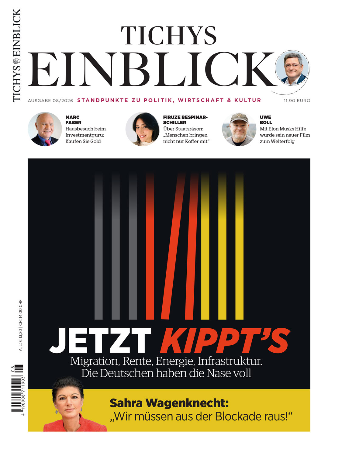 Tichys Einblick Ausgabe 08/2026