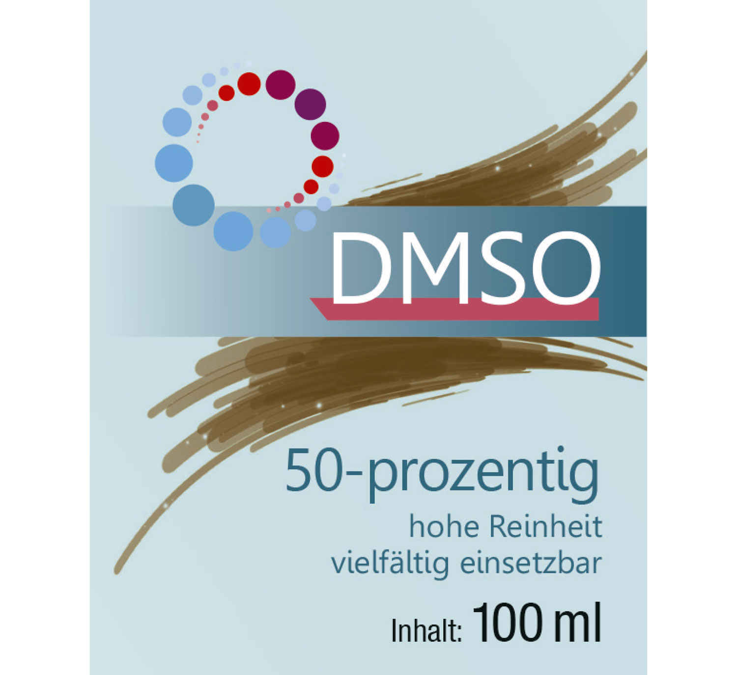 Kopp DMSO 50-prozentig 100 ml / 99,9 % rein / Ph. Eur. / Pipettenflasche01