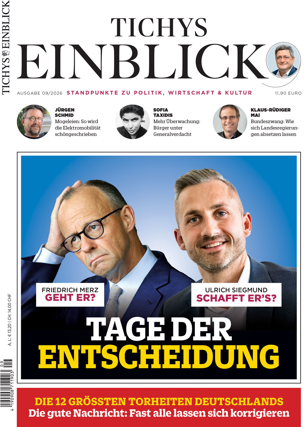 Tichys Einblick Ausgabe 09/2026