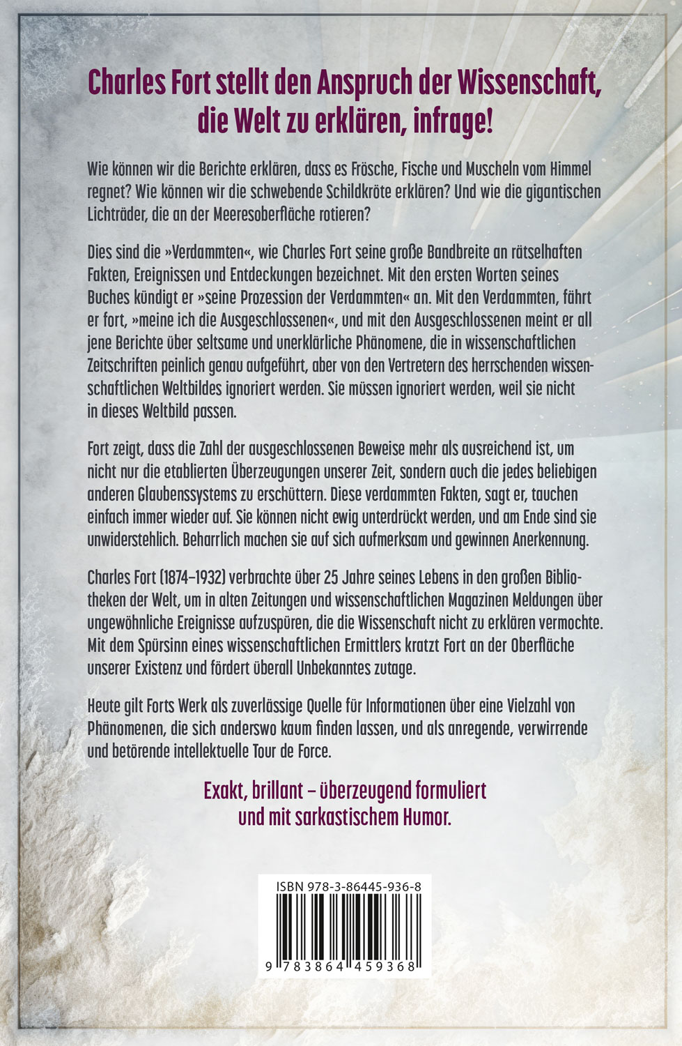 Das Buch der Verdammten - Mngelartikel01