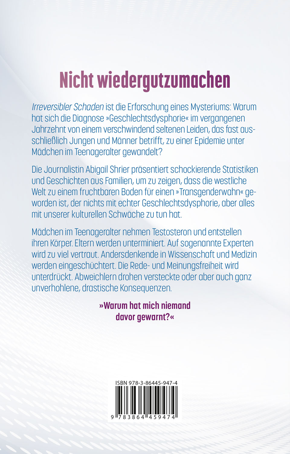 Irreversibler Schaden01