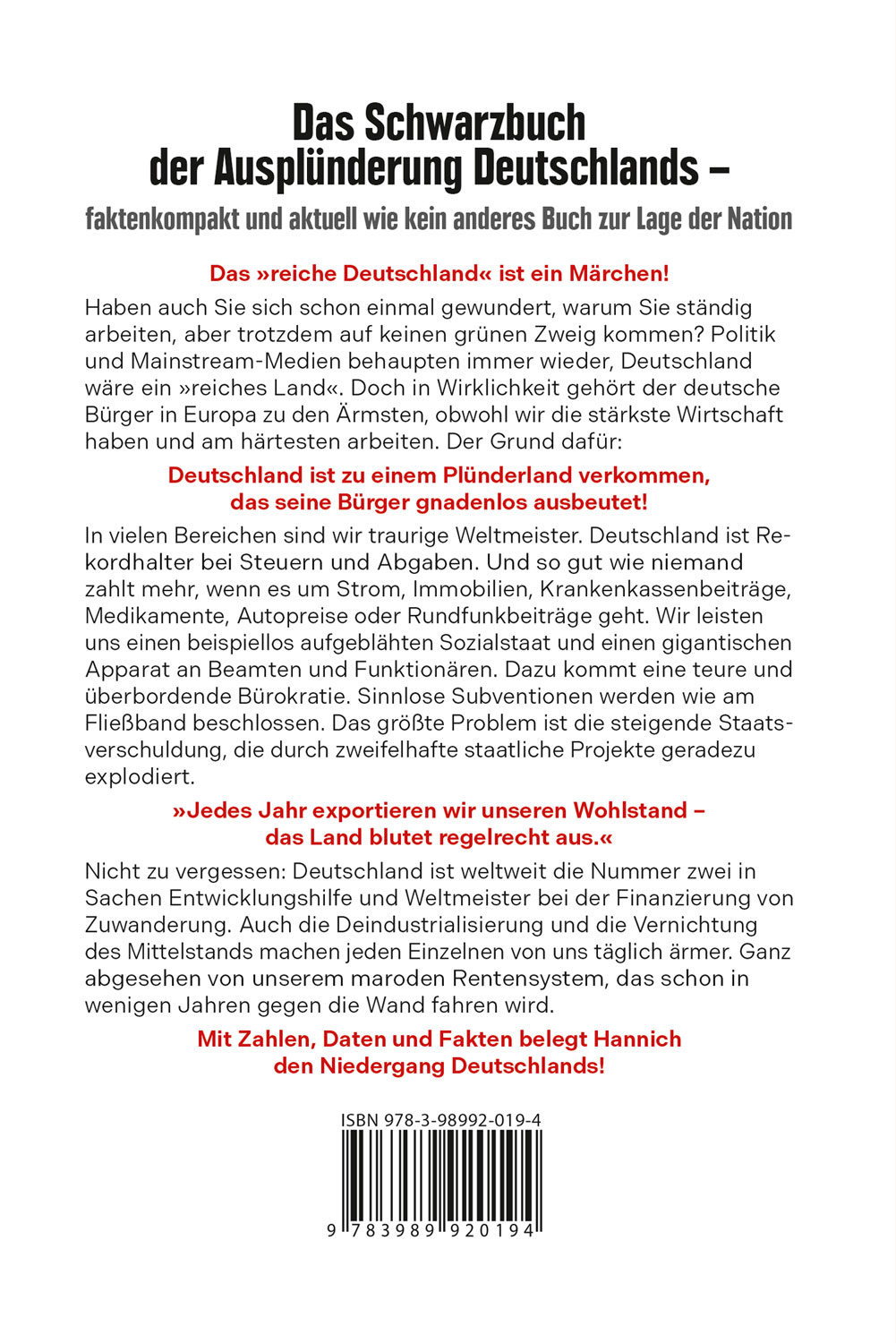 Plnderland: Wie der Staat die Deutschen arm macht - und bald sogar vllig ruinieren wird01