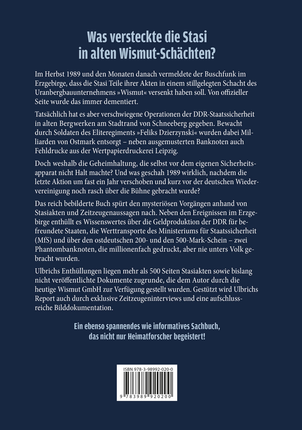 Geheime Depots im Wismut-Schacht01