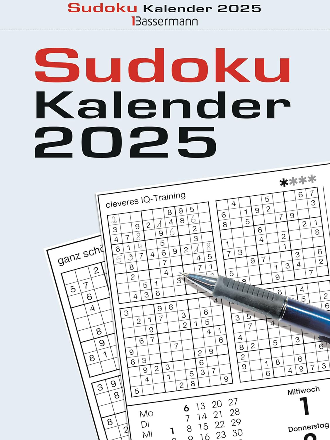 Sudokukalender 2025 - Mngelartikel