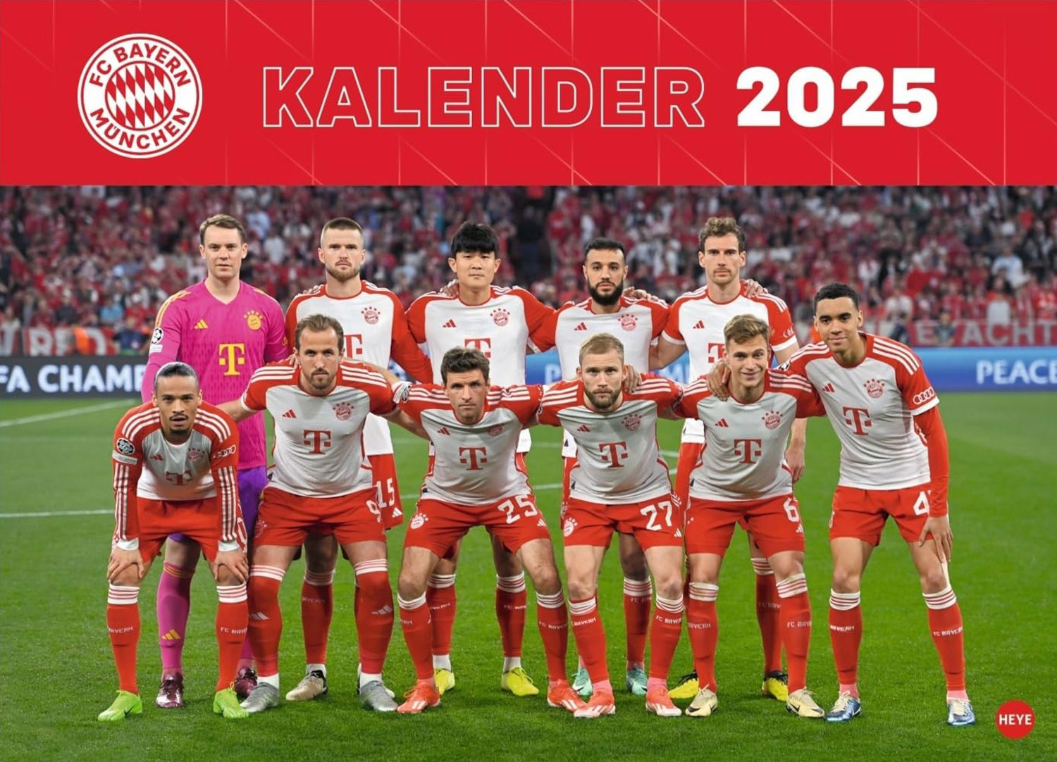 FC Bayern Mnchen Edition Kalender 2025 - Mngelartikel