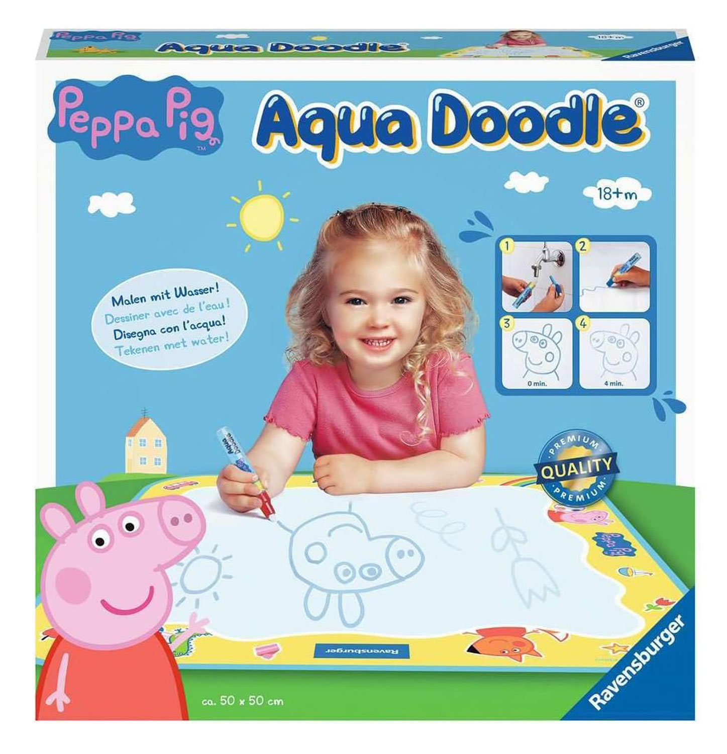 Ravensburger ministeps 4195 Aqua Doodle Peppa Pig - Mngelartikel