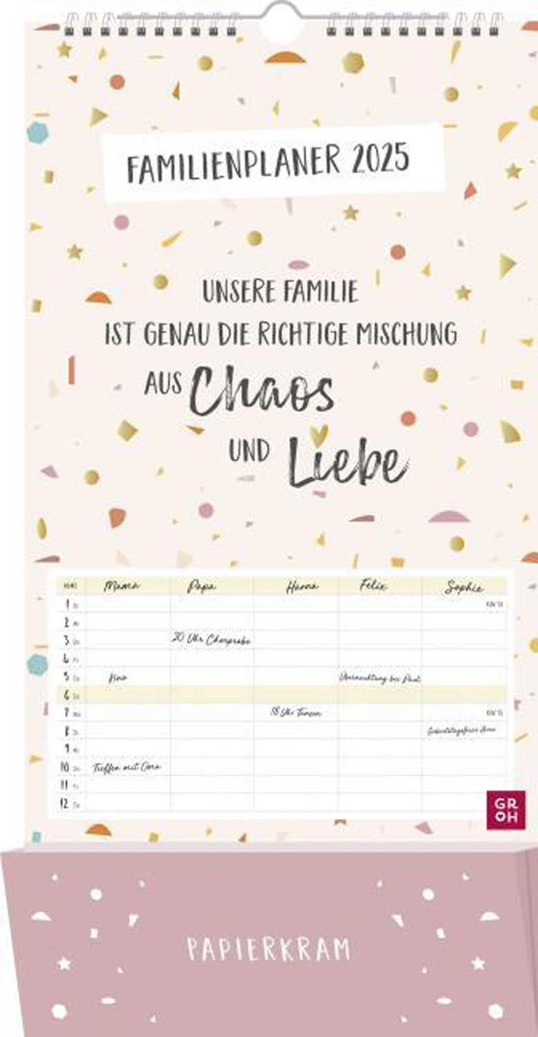 Familienplaner 2025 - M�ngelartikel