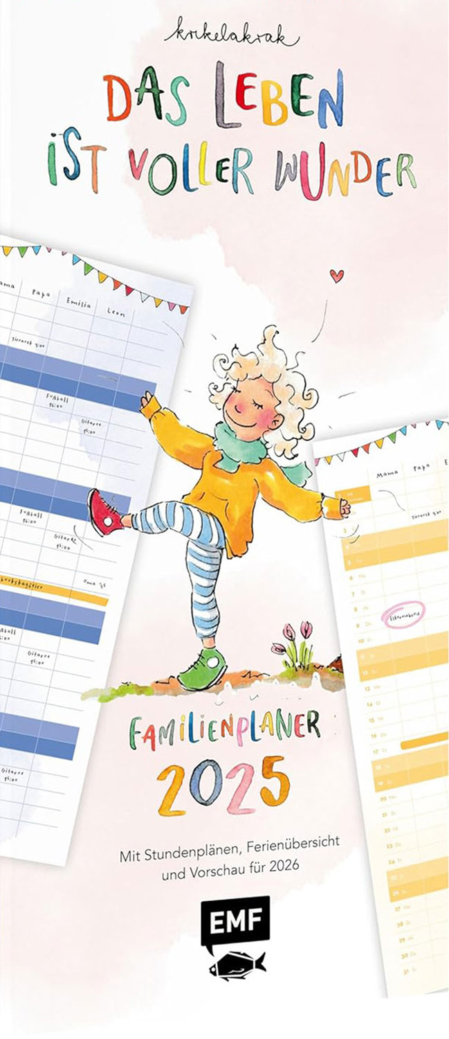 Familienplaner 2025: Das Leben ist voller Wunder - Mngelartikel
