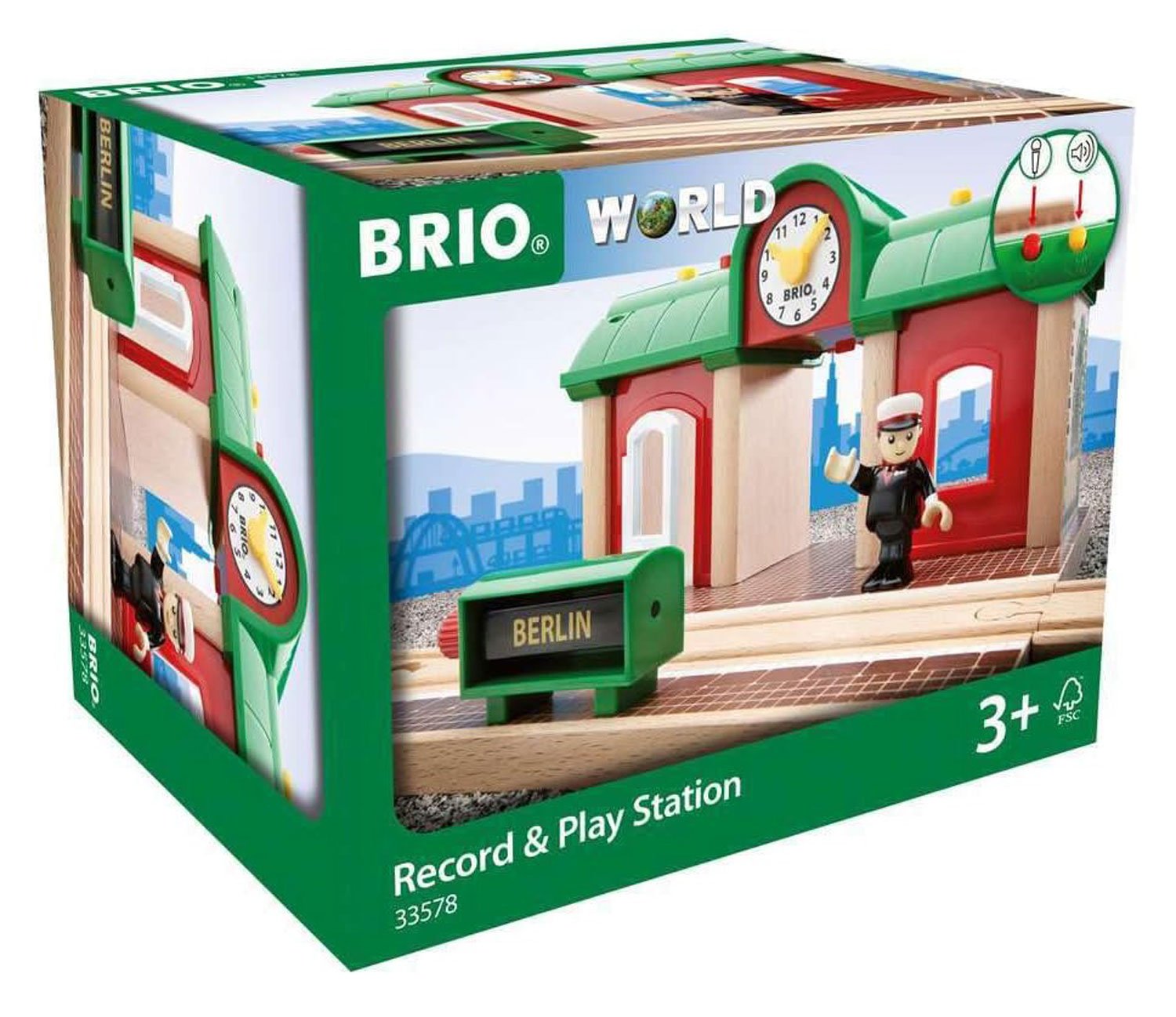 BRIO World - Sprechender Bahnhof - Mngelartikel