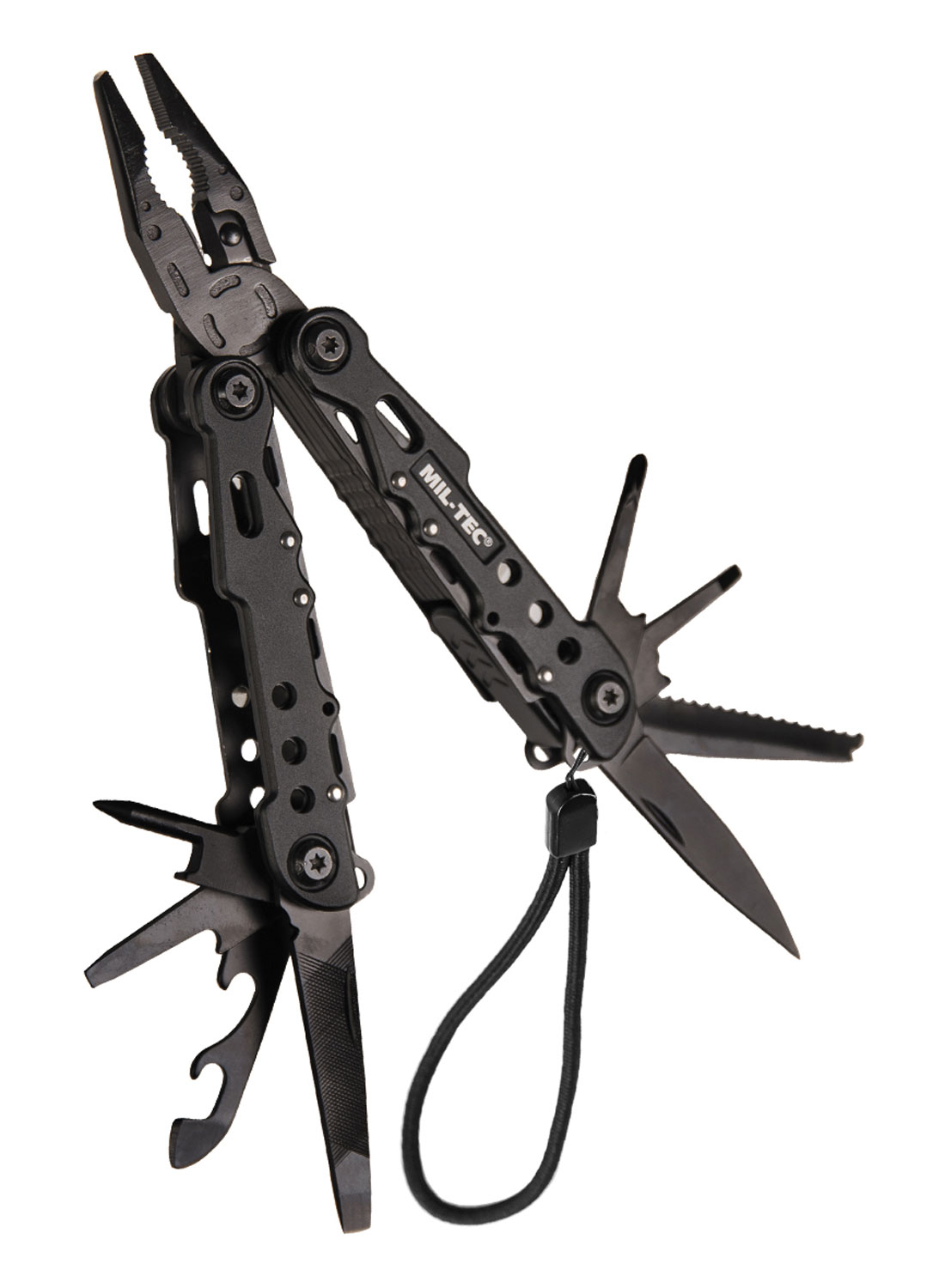 Multi Tool mit Etui schwarz - groß