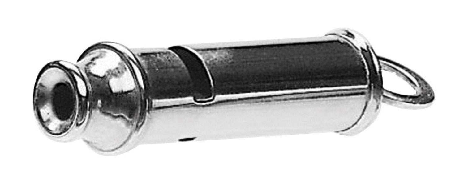Signalpfeife Bobby vernickelt