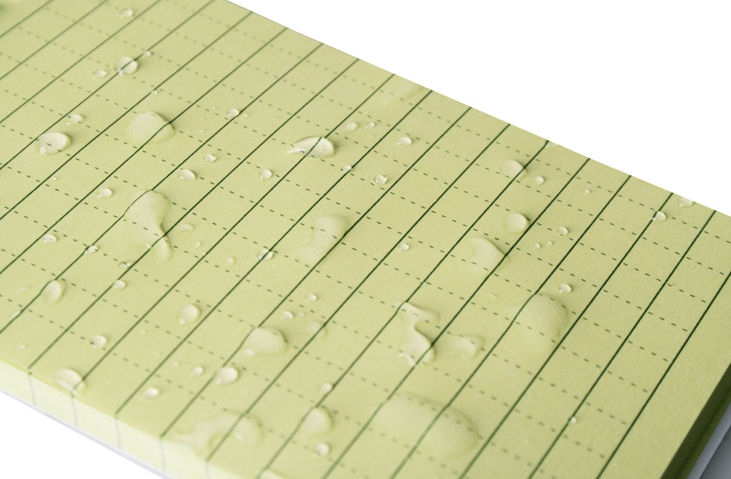 Notizblock wasserfest - gro02