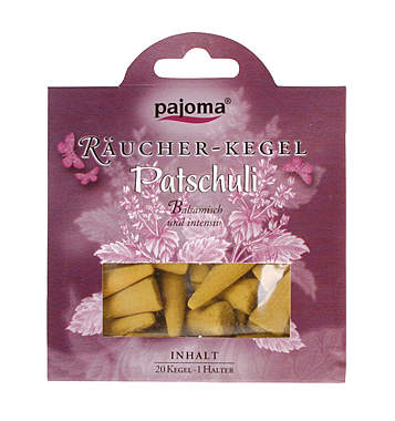 Pajoma Patschuli Rucher-Kegel_small