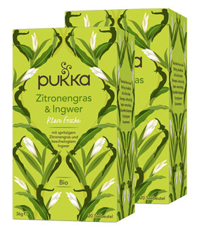 2er-Pack Pukka Bio-Zitronengras & Ingwer Tee, 2 x 20 x 1,8 g Beutel_small