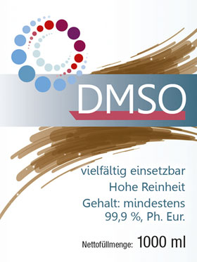 Kopp DMSO 99,9% Ph. Eur. Dimethylsulfoxid Pharma 1 Liter_small01