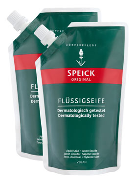 2er Pack Speick Original Flüssigseife Nachfüllpack, 300ml_small