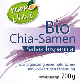 Kopp Vital ®  Bio Chia-Samen im Bügelglas - vegan_small01