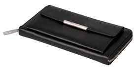 Esquire RFID Damen-Geldbörse - schwarz 19×10cm_small01