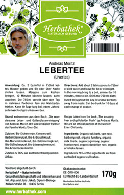 Herbathek® Andreas Moritz Lebertee - 170 g - lose_small01