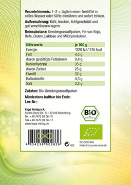 Kopp Vital ®  Bio-Gerstengrassaftpulver_small02