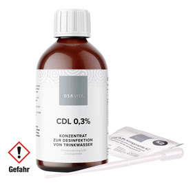 OSA VITA® CDL 0,3 % inklusive Pipette / Chlordioxid / 3000 ppm / Trinkwasserdesinfektion_small