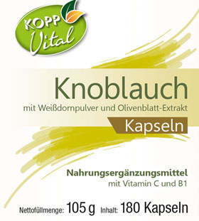 Kopp Vital Knoblauch Plus - Mindesthaltbarkeitsdatum: 31.05.2023_small01