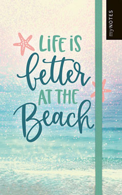 myNotes-Notizbuch: Life is better at the Beach_small