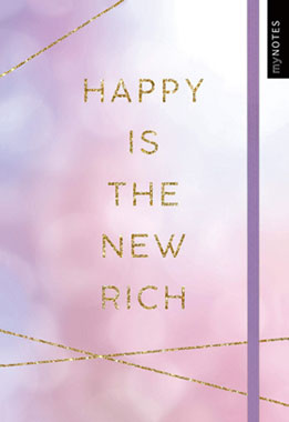 myNotes-Notizbuch: Happy is the new rich_small
