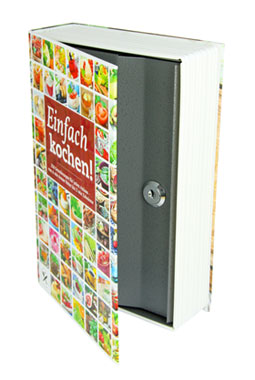 Safe Kochbuch mit Zahlenschloss - Mängelartikel_small