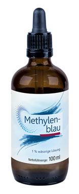 Methylenblau 1 % / mindestens 99,8 % rein / frei von Schwermetallen / Kopp Verlag_small