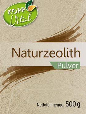Kopp Vital ® Naturzeolith Pulver - 500 g - 86 % Klinoptilolith - Körnung: 0,05 mm. Höchste Qualität, 100 % natürlich_small01