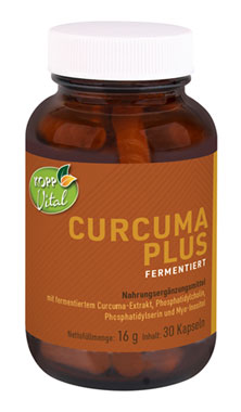 Kopp Vital ®  Curcuma Plus fermentiert Kapseln mit Curcumin und Phospholipiden in höchster Bioverfügbarkeit_small